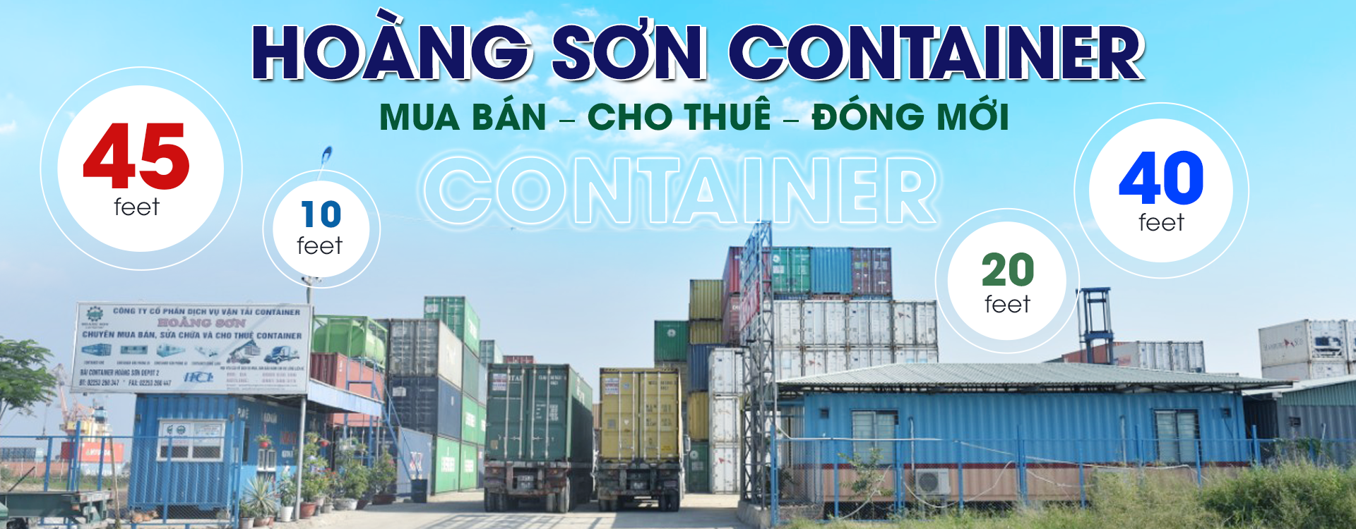 CÔNG TY CỔ PHẦN DỊCH VỤ VẬN TẢI CONTAINER HOÀNG SƠN