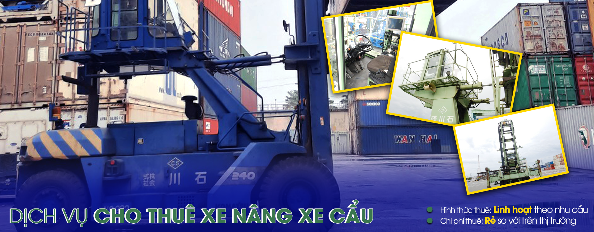 CÔNG TY CỔ PHẦN DỊCH VỤ VẬN TẢI CONTAINER HOÀNG SƠN